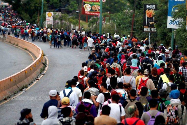 Demandan ONG al gobierno acciones para proteger la caravana de migrantes