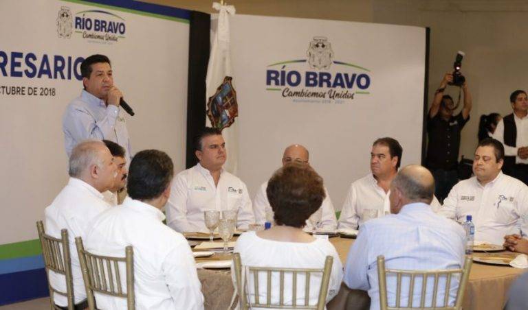 Refrenda Gobernador Compromiso Con Familias Y Gobierno De Rí­o Bravo