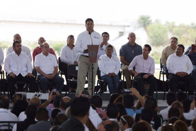 Ponen En Marcha EPN Y Gobernador Libramiento Reynosa Sur Y Modernización De Carretera Tampico-Victoria-Nuevo León