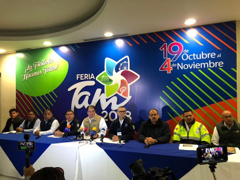 Garantizan seguridad para la Feria Tamaulipas 2018