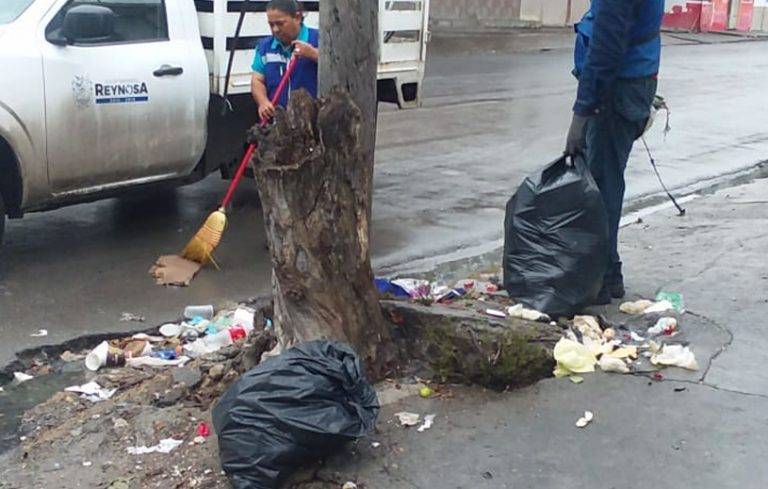 Quiere Maki limpiar las calles de Reynosa