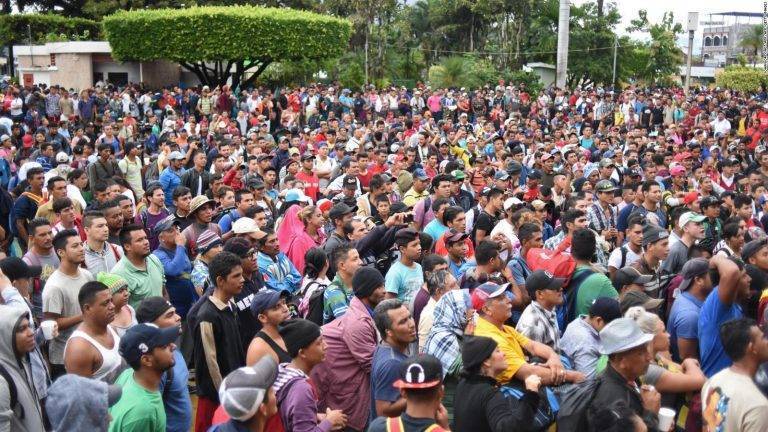 Policí­a Federal recupera el orden en frontera sur por llegada de migrantes