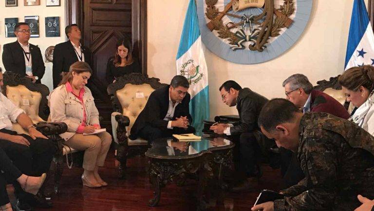 Honduras y Guatemala denuncian que hay motivaciones polí­ticas en la caravana