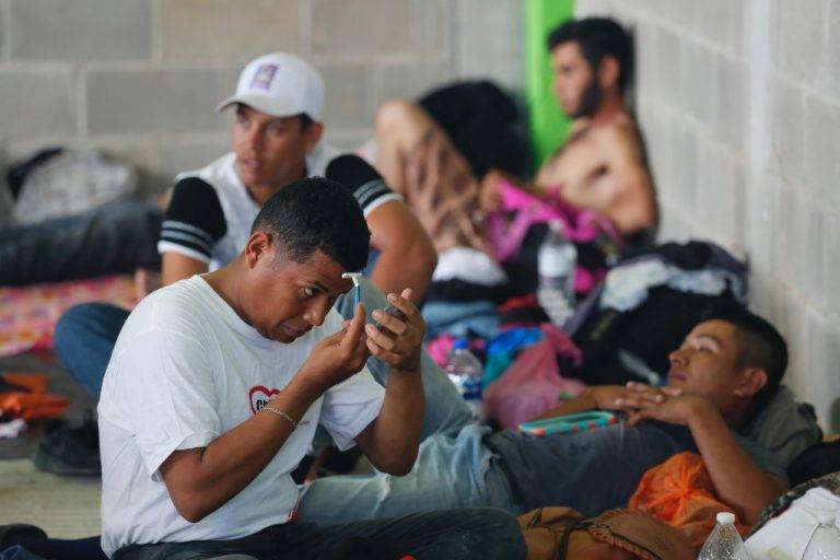 La caravana migrante en tiempos de amor por Facebook