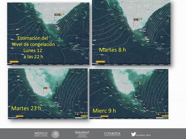 Exhorta PC a extremar precauciones ante onda gélida