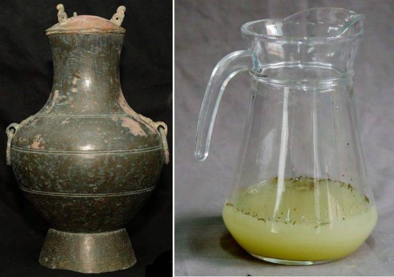 Hallan en China licor de 2 mil años de antigí¼edad en una tumba