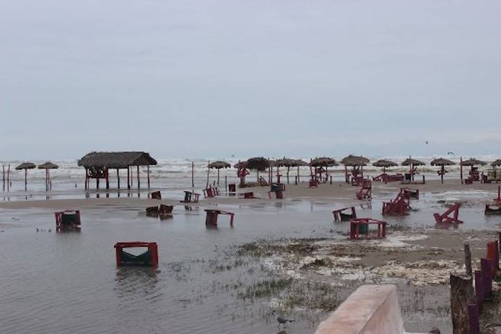 Ingreso de frente frí­o ocasionó destrozos en Playa Miramar