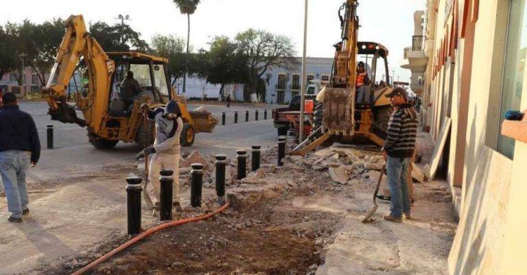 Inicia ayuntamiento de Matamoros remodelación de calle Sexta