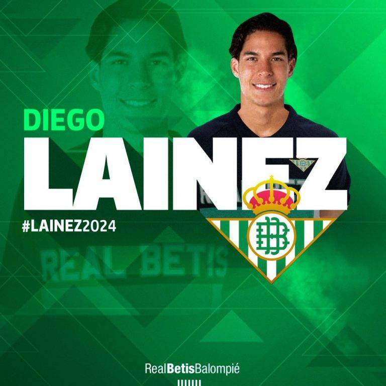 Diego Lainez es nuevo jugador del Betis de España