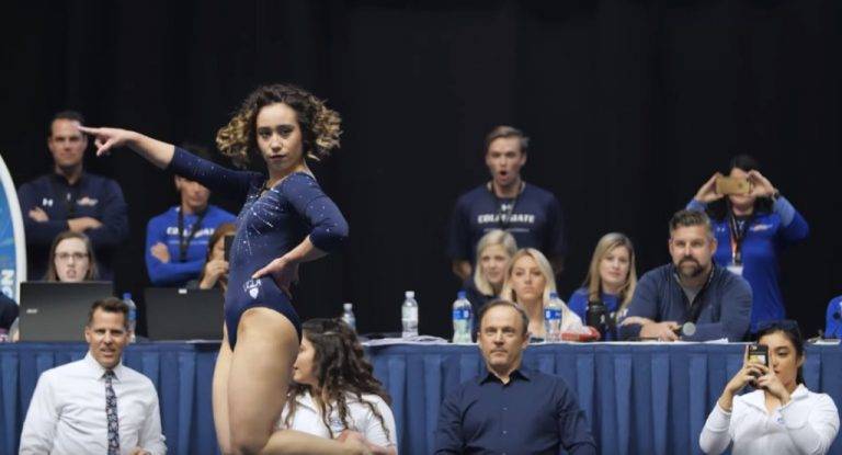 El espectacular «10» de la gimnasta Katelyn Ohashi