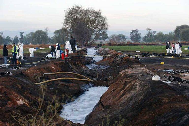 Ascienden a 90 las ví­ctimas fatales por explosión en Tlahuelilpan