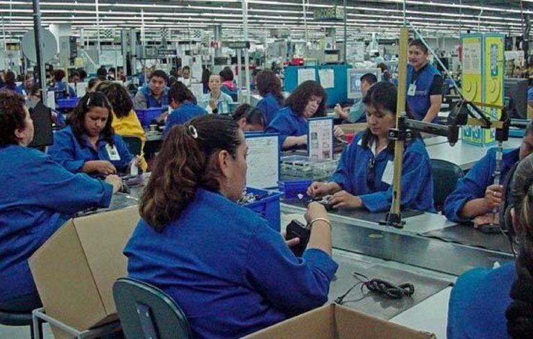 Protestan por falta de pago en industria maquiladora