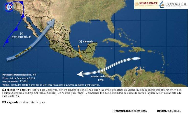Tormentas, frí­o y lluvias persistirán en el paí­s