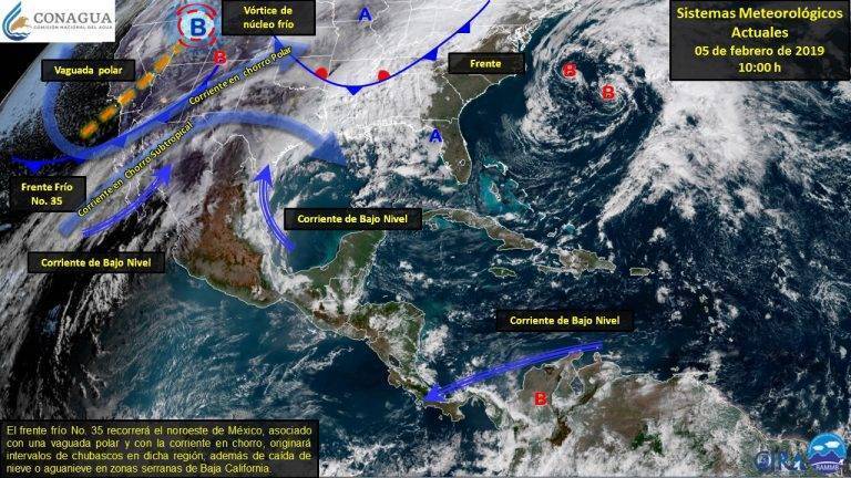 Descenderá la temperatura a cinco grados: PC