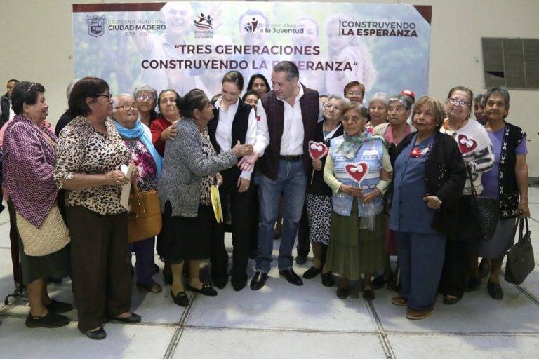 Fomenta Gobierno de Madero la Inclusión Social de Adultos Mayores