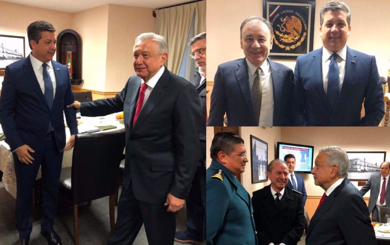 Sostiene Gobernador reunión con integrantes del gabinete federal de seguridad