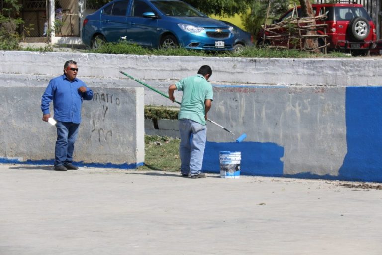 Rehabilita Municipio espacios públicos en Victoria