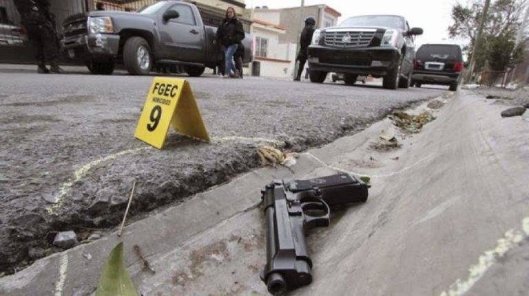 México registró casi 100 homicidios diarios durante 2018: Inegi