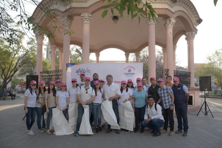 Realiza COMAPA Victoria y Municipio mega jornada de limpieza