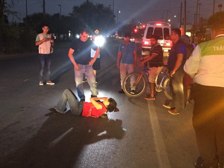 Mujer es arrollada en el. Bulevar Fidel Velazquez