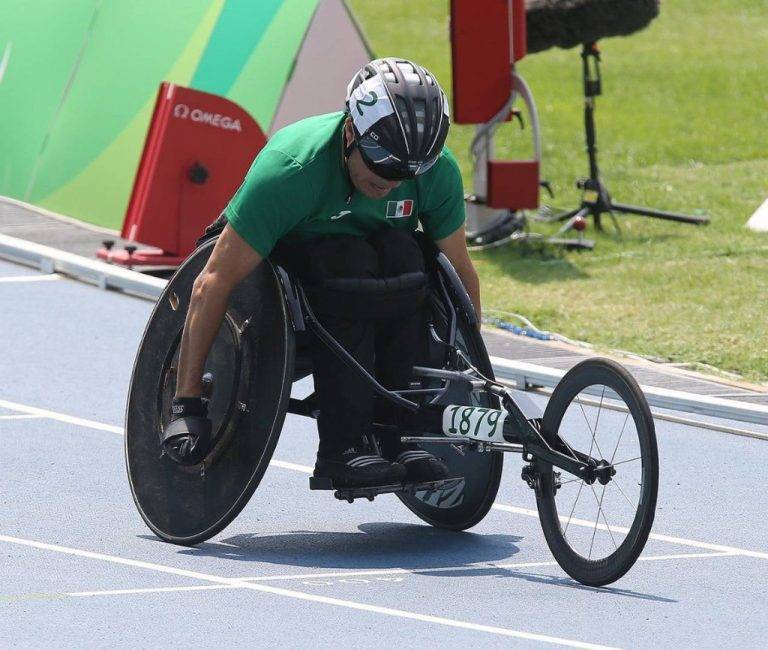 Mexicano gana los 400m en silla de ruedas en Grand Prix de Suiza