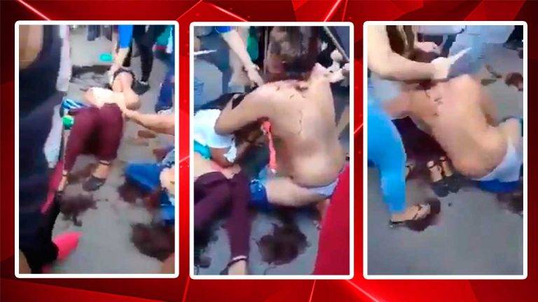 Desnudan y golpean a presuntas ladronas en Chiapas