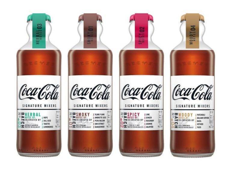 Coca Cola estrena nuevos sabores para mezclar con distintos licores