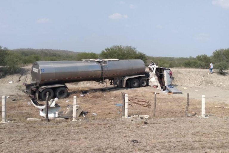 Se registra múltiple carreterazo en la carretera González-Zaragoza