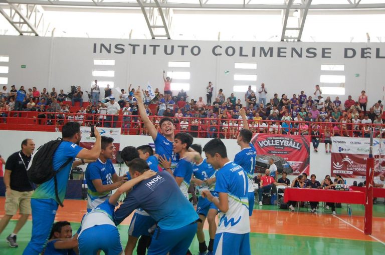 Voleibol de Sala, Sub 16 se cuelga medalla de Oro