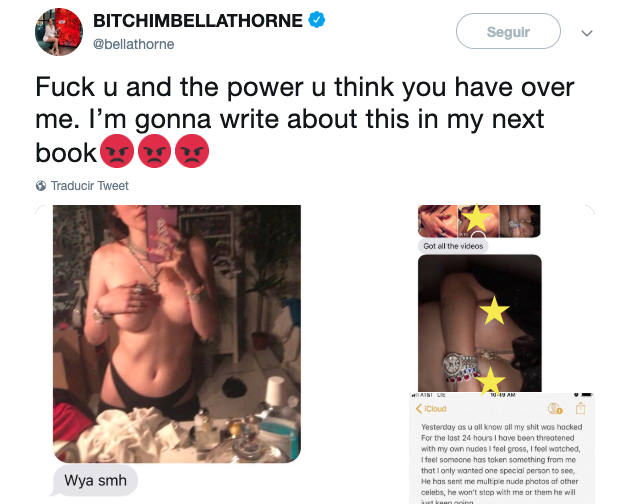 Bella Thorne publica su ‘pack’ para evitar chantaje de hacker