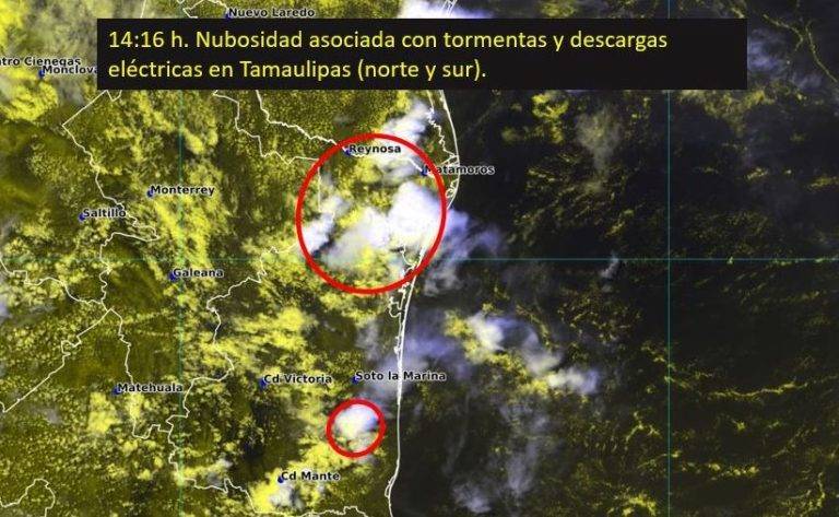 Sistema frontal número 61 ocasionará tormentas en el Estado