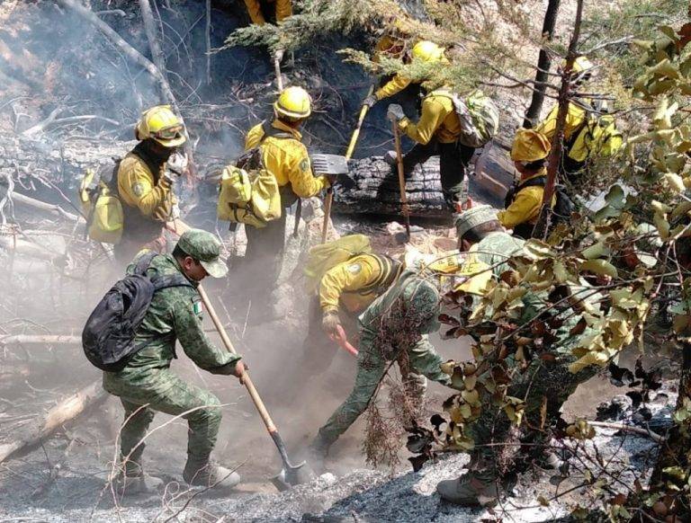 Paran combate a incendios en Durango, por adeudo