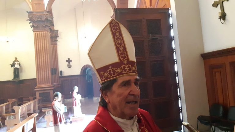 Obispo califica como intrascendente mitin de AMLO