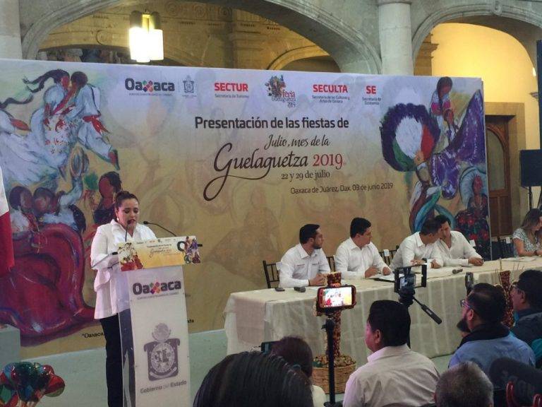 Presentan la Guelaguetza 2019 con actividades artí­sticas y culturales