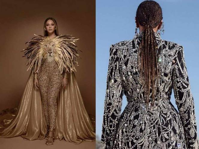 Beyoncé impacta con sensual look en estreno de El Rey León