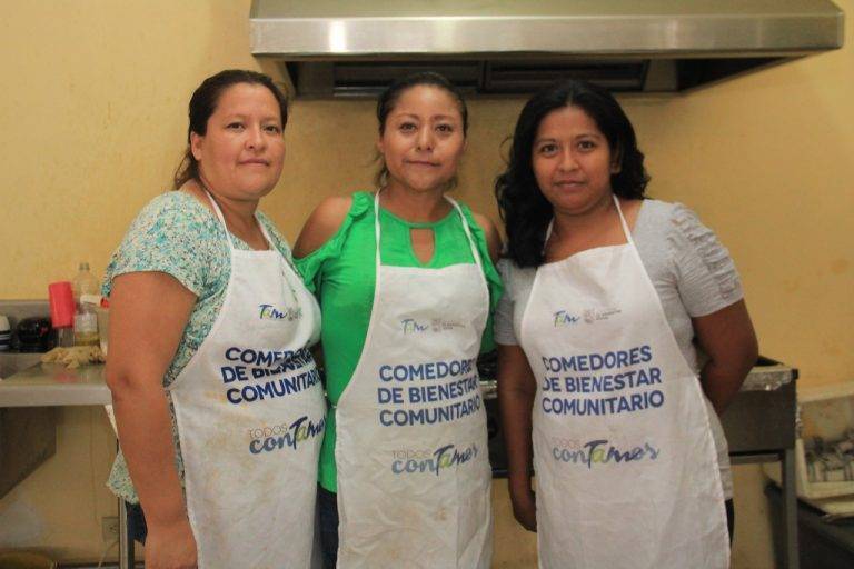 Lleva Gobierno de Tamaulipas alimento caliente a familias que más lo necesitan