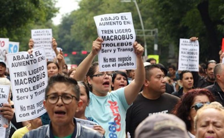 Protestas y represión en Guadalajara por ‘tarifazo’
