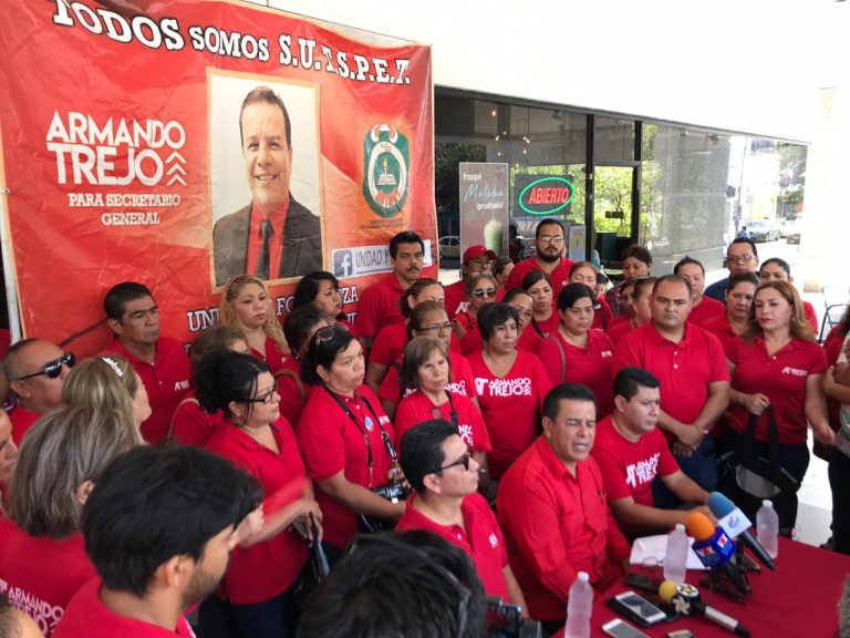 Convocatoria para renovar dirigencia del SUTSPET está amañada: Armando Trejo