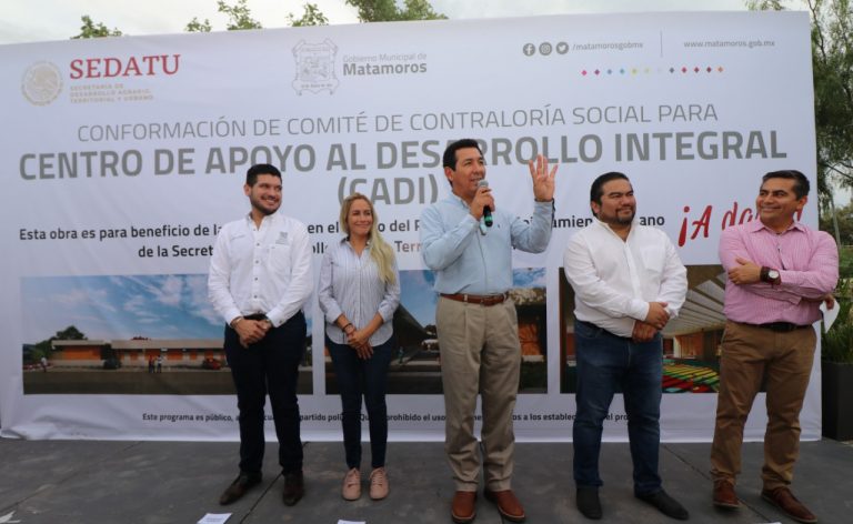 Con recursos de SEDATU inicia construcción de un CADI en la colonia El Porvenir: Alcalde Mario López