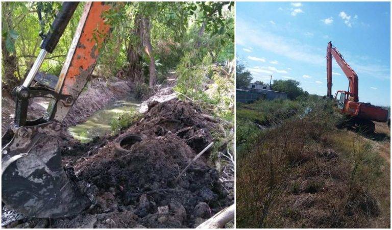Refuerza Municipio lucha contra el Dengue con desazolve de drenes