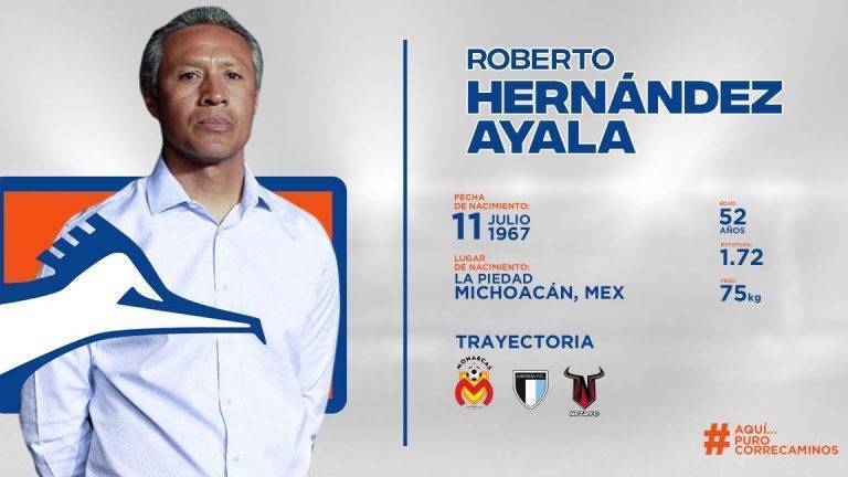 Roberto Hernández Nuevo entrenador De CF Correcaminos