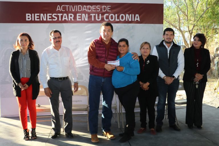 Autoriza Alcalde Mario López, pavimentación para conclusión de circuito vial en colonia Abelardo de la Torre