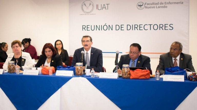 Preside Rector reunión de directores de la UAT en Nuevo Laredo