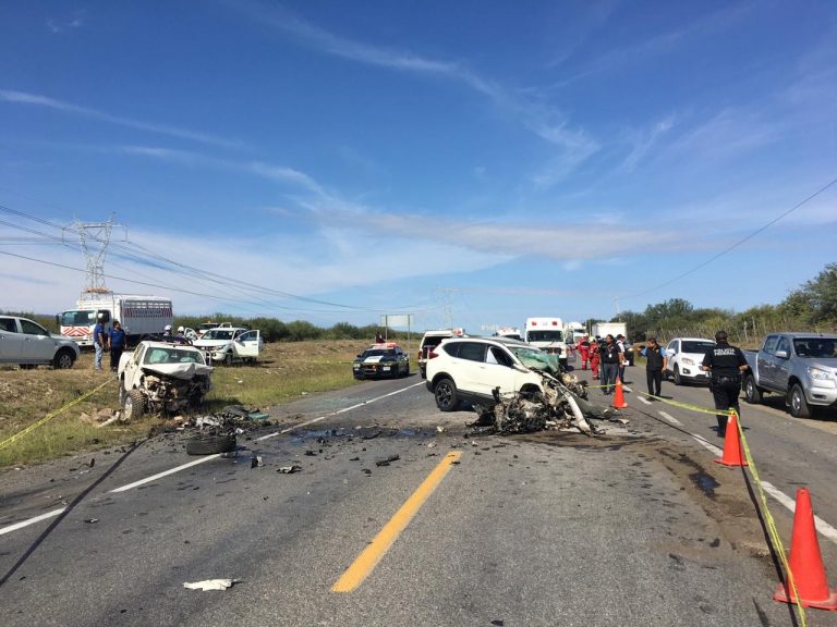 Trágico accidente, mueren dos en carretera Zaragoza – Victoria