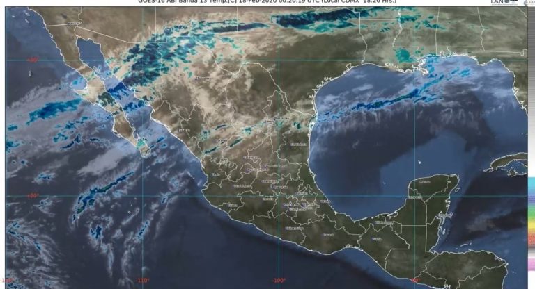Se esperan bajas temperaturas por nuevo frente frí­o