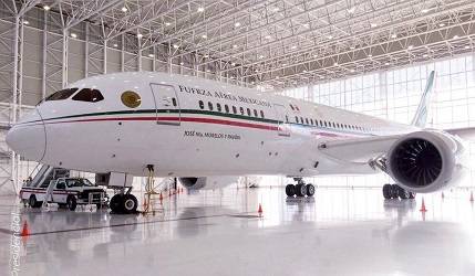 El avión presidencial quedará disponible para renta, anuncia AMLO