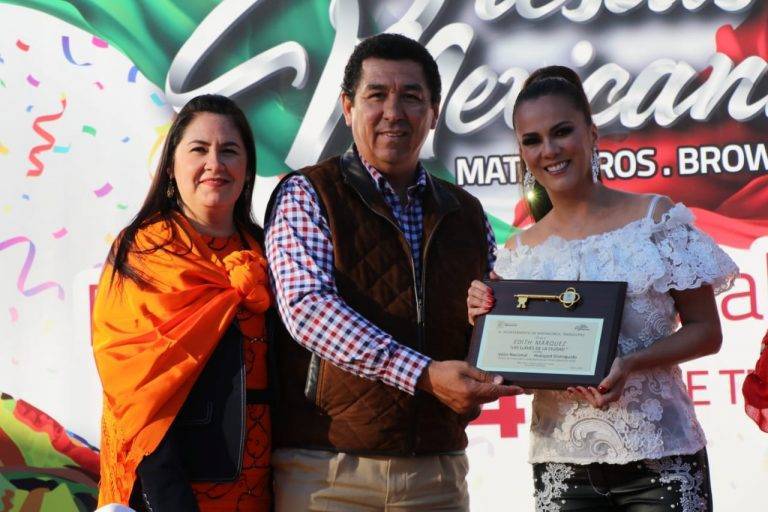 Entregan llaves de Matamoros  aÂ Edith Márquez