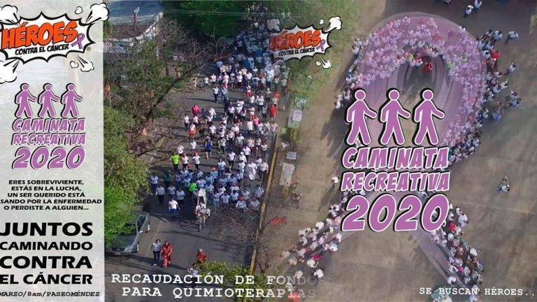 Invitan a Caminata Recreativa para pagar quimioterapias