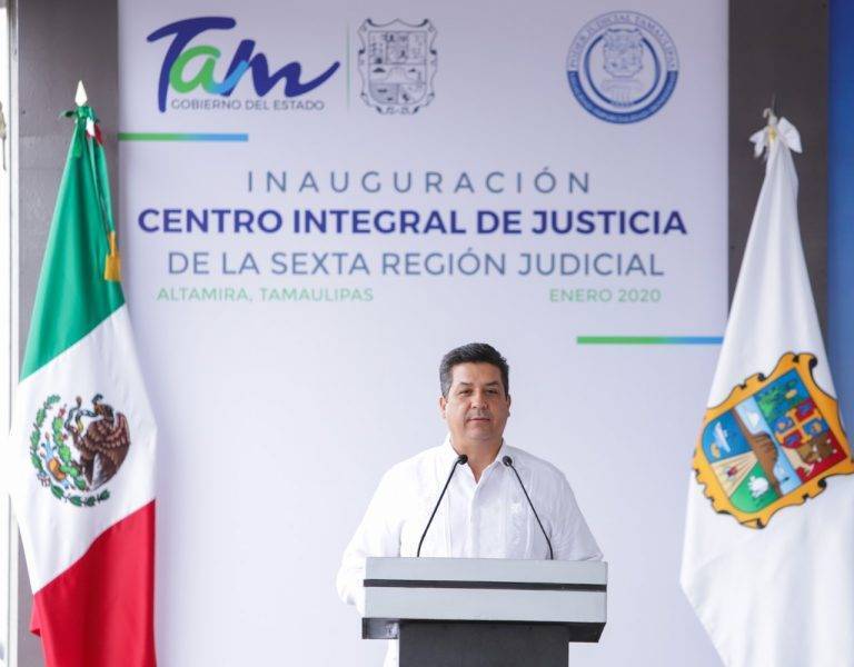Inaugura Gobernador Centro Integral de Justicia número 11.