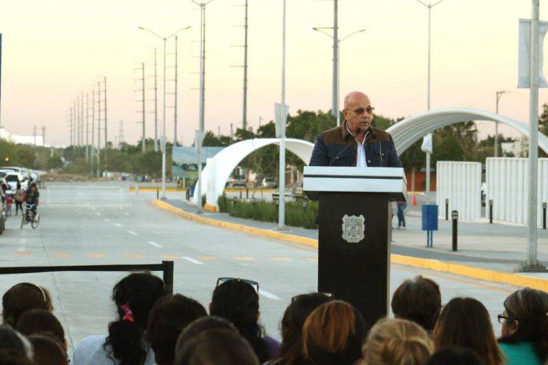Obras del Gobierno de Tamaulipas impulsan la conectividad y movilidad urbana.